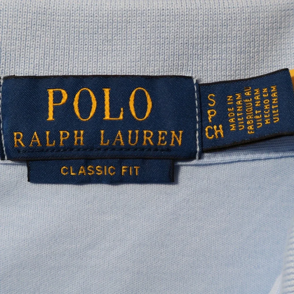 Polo Ralph Lauren Polo Shirt Men S Blue Classic Fit Cotton Short Sleeve $110 NWT